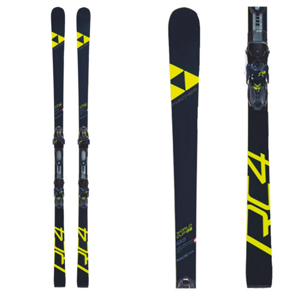 Fischer RC4 WC GS Curv Stiff Women's Race Skis with NA Bindings 2019